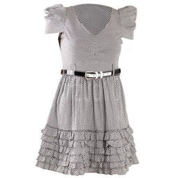 优雅波点，时尚魅力 Vataso唯尚气质连衣裙8751103L穿搭指南